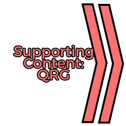 Supporting Content QRG